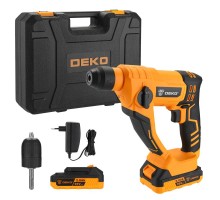 Перфоратор аккумуляторный DEKO DKCH20 SET