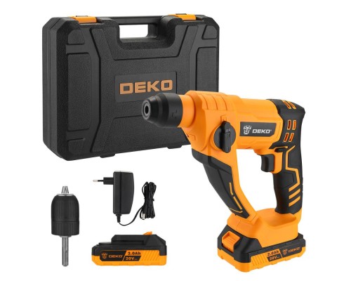 Перфоратор аккумуляторный DEKO DKCH20 SET