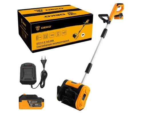 Снегоуборщик аккумуляторный DEKO ST211-5