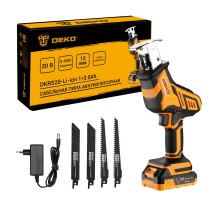 Сабельная пила аккумуляторная DEKO DKRS20