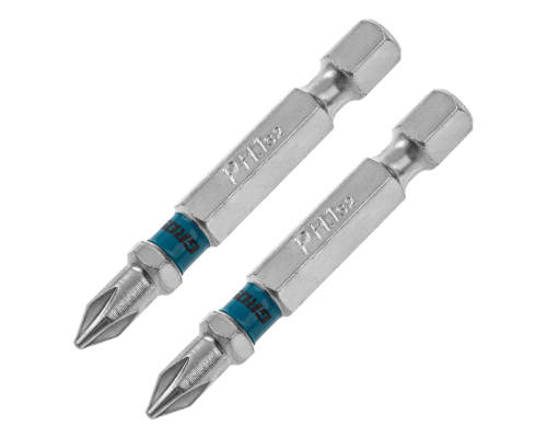 Набор бит РН1*50, сталь S2, 2 шт. Gross