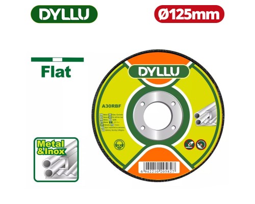 Круг отрезной 125x1,0x22,2 мм по металлу DYLLU DTAC1351