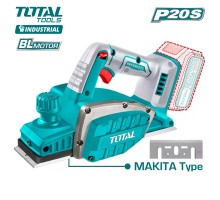 Рубанок аккумуляторный TOTAL TRLI20401