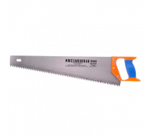 Ножовка по дереву, 500 мм, шаг зубьев 8 мм, пластиковая рукоятка