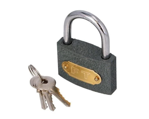 Замок навесной чугунный 60мм FOSTER TOOLS