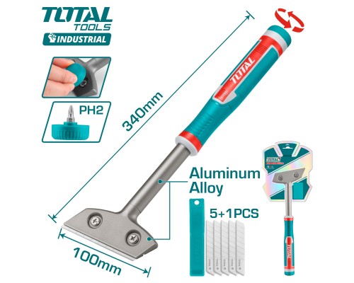 Скребок малярный 340мм TOTAL TGS3088