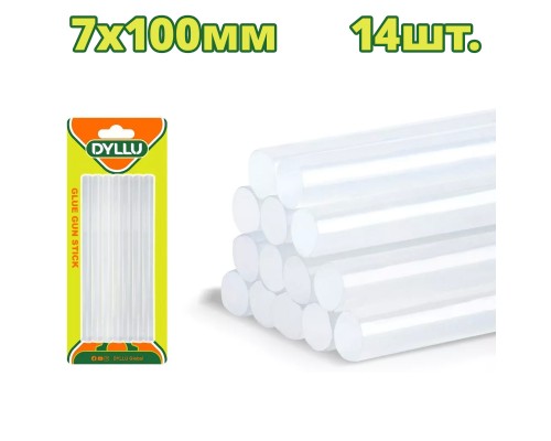 Клеевые стержни 7x100 мм DYLLU DTGJ3510 (14 шт)