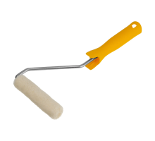 Мини-валик в сборе "Лаки" , 110 мм, ворс 5 мм, D 16 мм, D ручки 6 мм, Велюр Сибртех