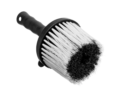 Кисть-макловица круглая, искусственная щетина, пластмассовый корпус, пластмассовая ручка MTX