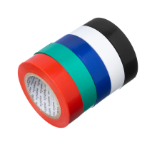 Набор изолент ПВХ цветных 15 мм х 10 м, в упаковке 5 шт, 150 мкм Matrix