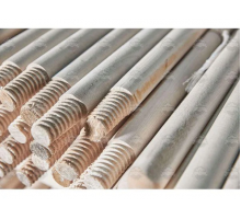 Черенок для хоз. щеток с резьбой, деревянный 1200мм Д-22