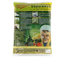 Геотекстиль садовый, спанбонд, СУФ, 1,6х10м, 60г/м2, черный Россия