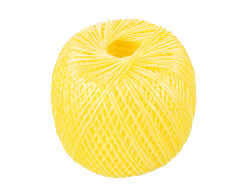 Шпагат полипропиленовый желтый, 1.4 мм, L 500 м, Сибртех