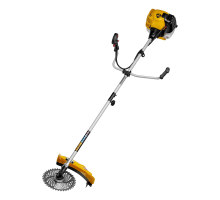 Триммер бензиновый DTL-52S, 52 см3, разъемная штанга, состоит из 2 частей Denzel