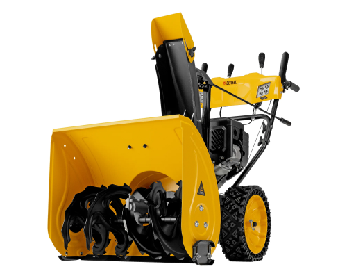 Бензиновая снегоуборочная машина SBM 610S PRO, 212 cc, электростартер, фара, обогрев Denzel