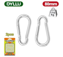 Карабины 80 мм DYLLU DTQL2K04 (2 шт)