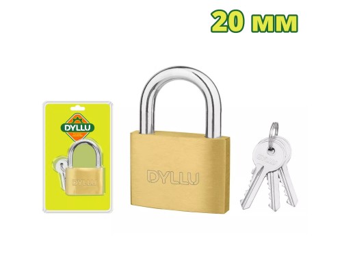 Замок латунный 20 мм DYLLU DTPD1420