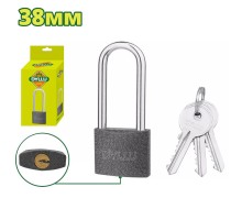 Замок навесной 38мм с длинной дужкой DYLLU DTPD5540L