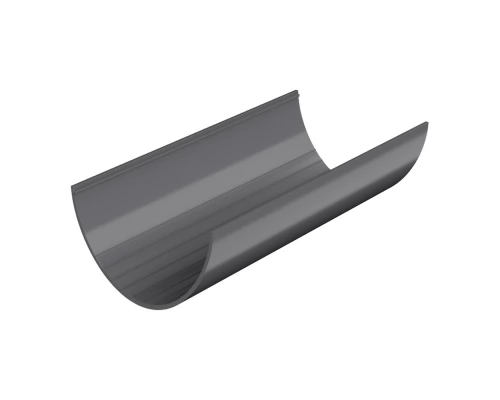 Желоб Ø125мм ТЕХНОНИКОЛЬ ПВХ Серый 3м