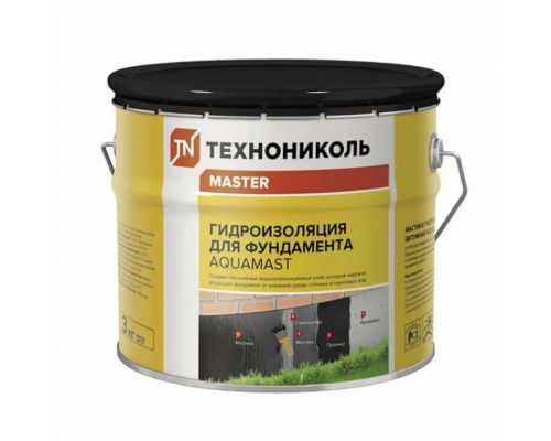 Мастика ТЕХНОНИКОЛЬ битумная холодная AquaMast 3кг