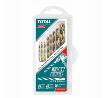 Набор сверл по металлу TOTAL TACSD0801 (8 шт)