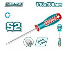 Отвертка Torx T10x100 мм TOTAL TSDT10100