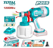 Краскораспылитель аккумуляторный TOTAL TSGLI20042