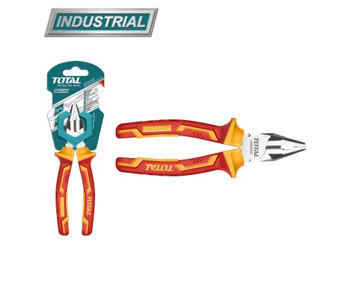 Плоскогубцы комбинированные диэлектрические 200 мм TOTAL THTIP2181