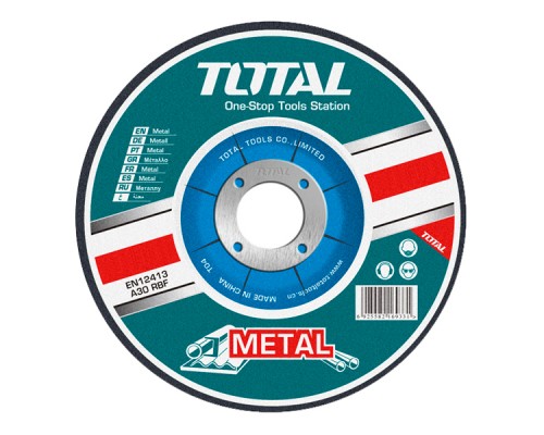 Круг отрезной 180x3х22,2 мм по металлу TOTAL TAC2211801