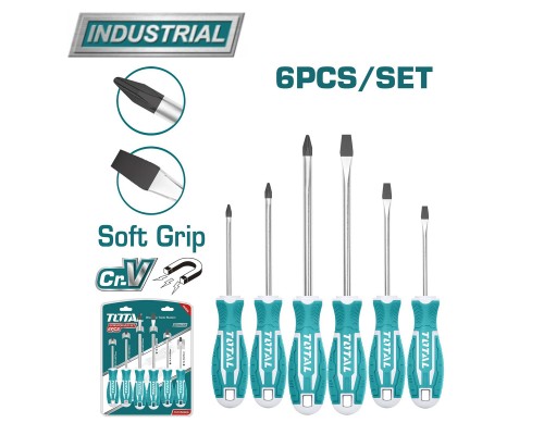 Набор отверток TOTAL THT250606 (6 шт)