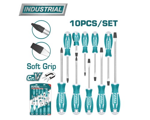Набор отверток TOTAL THT250610 (10 шт)