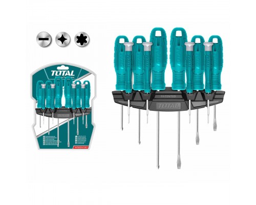 Набор отверток TOTAL THTDC251001 (10 шт)