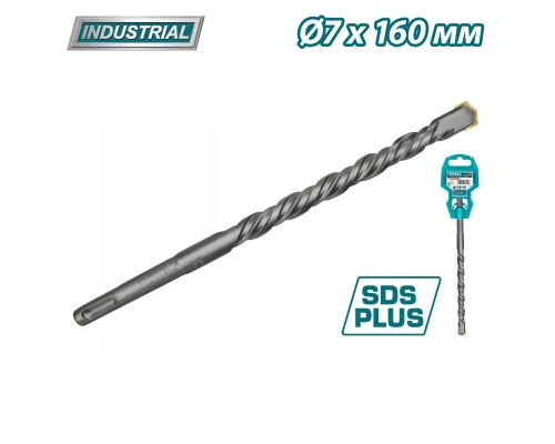Бур SDS-plus 7х160мм TOTAL TAC310702