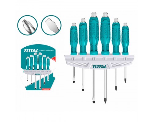 Набор ударных отверток TOTAL THGSS35061 (6 шт)