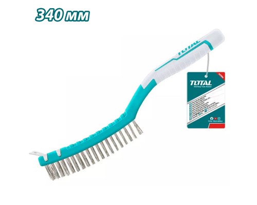 Щетка проволочная 340 мм TOTAL TAC38051