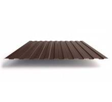 Профилированный лист С-8х1150 RETAIL (ПЭ-01-8017-СТ) 1200х1200 коричневый шоколад