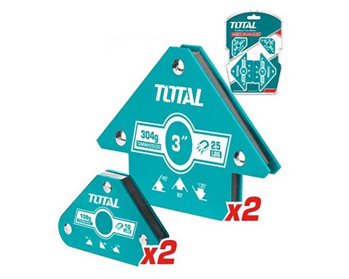 Уголки магнитные для сварки TOTAL TAMWH4062 (4 шт)