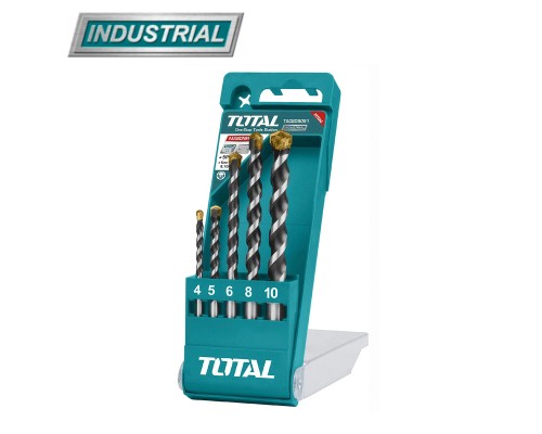 Набор сверл по бетону TOTAL TACSD5051 (5 шт)