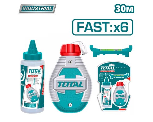 Шнур разметочный 30 м TOTAL THT666301