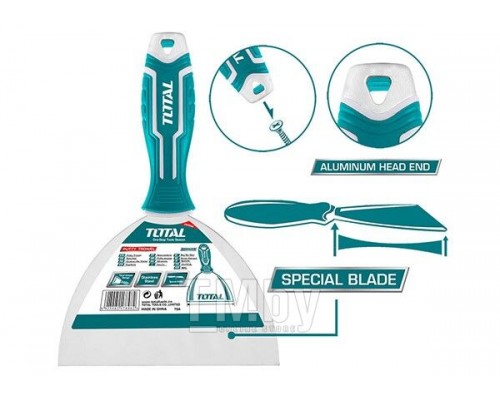 Шпатель TOTAL 150 мм THT6831506