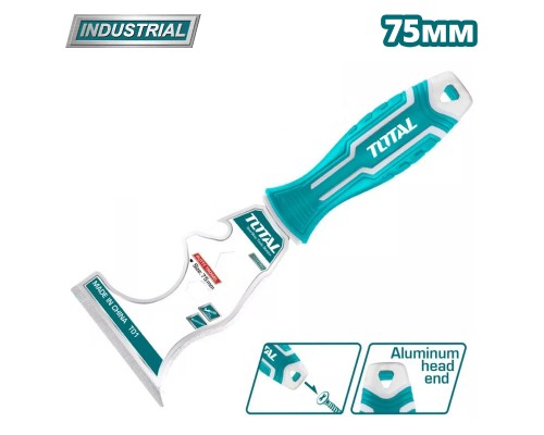 Шпатель многофункциональный 75 мм TOTAL THT683606M