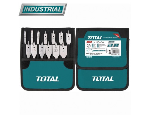 Набор сверл по дереву TOTAL TACSD70131 (13шт)