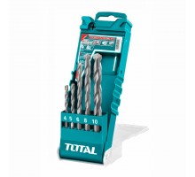 Набор сверл по бетону TOTAL TACSD7156 (5 шт)