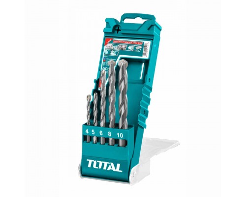 Набор сверл по бетону TOTAL TACSD7156 (5 шт)