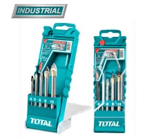 Набор сверл по стеклу TOTAL TACSD7256 (5 шт)