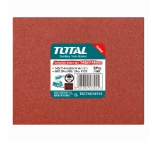 Шлифлисты 145x114 мм P80, P120 TOTAL TAC74914112 (5 шт)