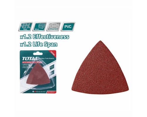 Набор шлифлистов 80 мм TOTAL TAC78080201 (20шт)