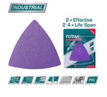Набор шлифлистов 80 мм TOTAL TAC78080202 (20 шт)