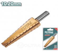 Сверло ступенчатое 10-20мм Total TAC8210201