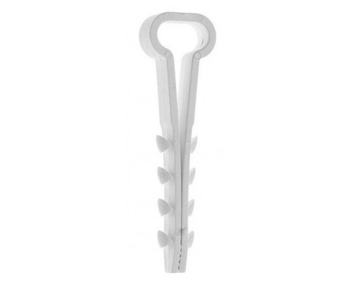 Дюбель кронштейн для крепления кабельной продукции 10 (упак 100шт)